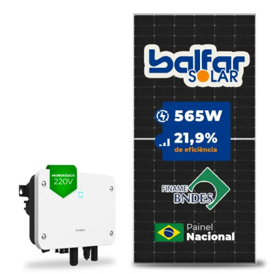 Gerador de Energia Solar On Grid Sungrow Telhado Fibro Parafuso Metal - 1