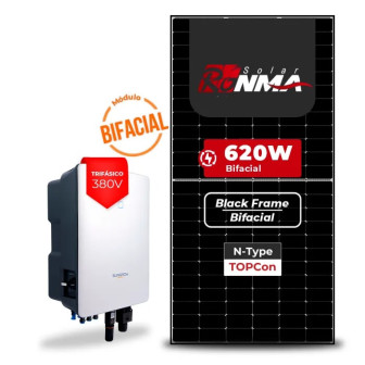 Gerador de Energia Solar On Grid Sungrow Telhado Cerâmico Gancho - 1