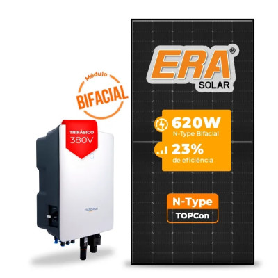 Gerador de Energia Solar On Grid Sungrow Solo Mesa 8 Painéis - 1
