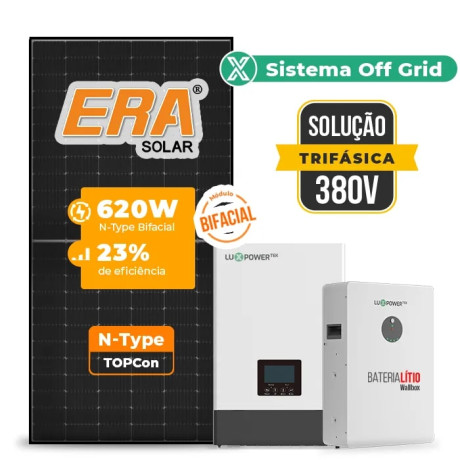 Gerador de Energia Solar Retrofit Luxpower Sem Estrutura - 1