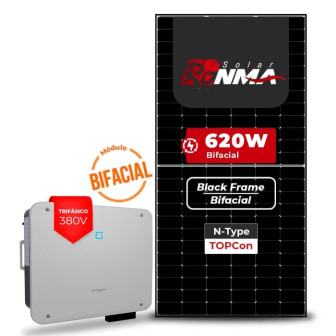 Gerador de Energia Solar On Grid Sungrow Telhado Cerâmico Gancho - 1