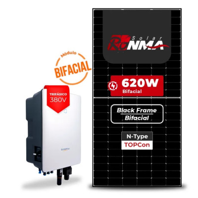 Gerador de Energia Solar On Grid Sungrow Telhado Cerâmico Gancho - 1