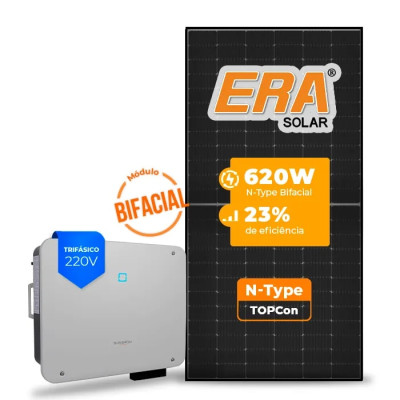 Gerador de Energia Solar On Grid Sungrow Solo Mesa 8 Painéis - 1