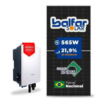 Gerador de Energia Solar On Grid Sungrow Telhado Fibro Parafuso Metal - 1