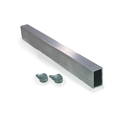 412159 EMENDA ROMAGNOLE JUNCAO P/PERFIL DE ALUMINIO H 6035 (2 PARES) - 1