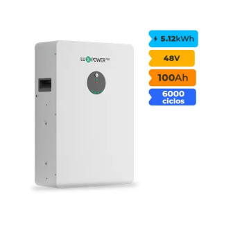 POWERGEM 5.12KWH 51.2V 100A 6.000 CICLOS - 1