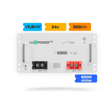 LI-7.5E 7,5KWH 25,6V 300Ah 6000 CICLOS - 1