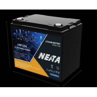 N-LFP1250 12,8V 50AH 4000 CICLOS - 1