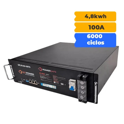 GPLIFE48-100TS RACK 4,8KWH 48V LITIO 100A 6.000 CICLOS - 2
