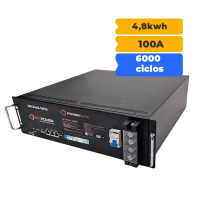 GPLIFE48-100TS RACK 4,8KWH 48V LITIO 100A 6.000 CICLOS - 3