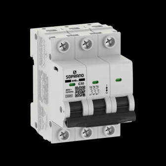 SHB3 GIII-C050A DISJUNTOR SOPRANO TRIPOLAR 50A - 2