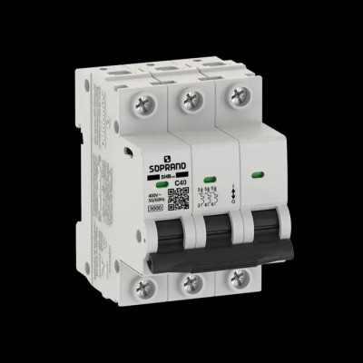 SHB3 GIII-C040A DISJUNTOR SOPRANO TRIPOLAR 40A - 2
