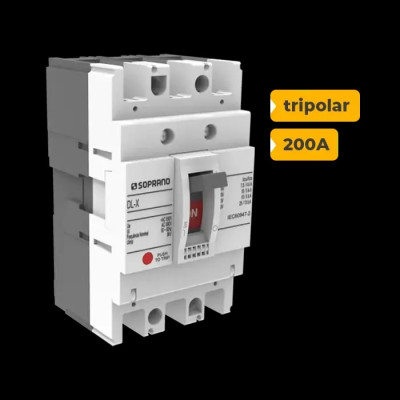 DL250-X DISJUNTOR SOPRANO CAIXA MOLDADA 200A - 1