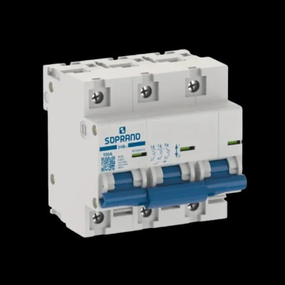 QUADRO CA SOPRANO TRIPOLAR 100A COM DPS 30KA 275V - 4