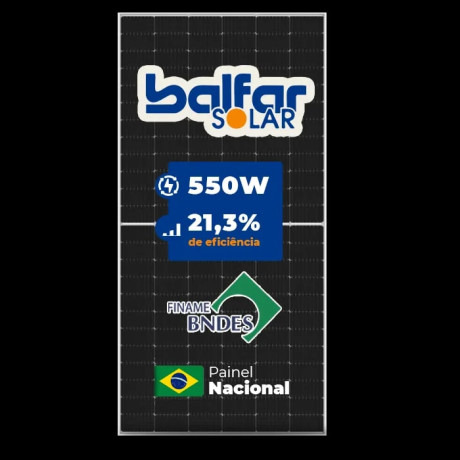 BS144M-550W BALFAR MONOCRISTALINO 144 CELULAS NACIONAL - 1