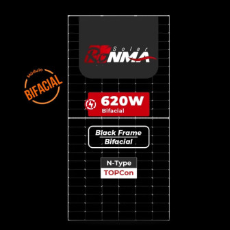 RM-620W-132TB BLACK FRAME BIFACIAL 620W HALF CELL - 1