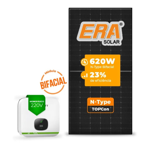 Gerador de Energia Solar On Grid Growatt Sem Estrutura - 1