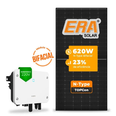 Gerador de Energia Solar On Grid Sungrow Telhado Fibro Parafuso Metal - 1