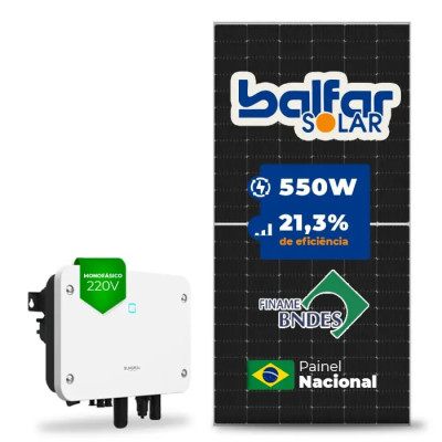 Gerador de Energia Solar On Grid Sungrow Telhado Metálico Mini Trilho - 1